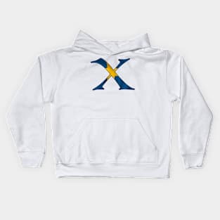 Sweden flag X Kids Hoodie